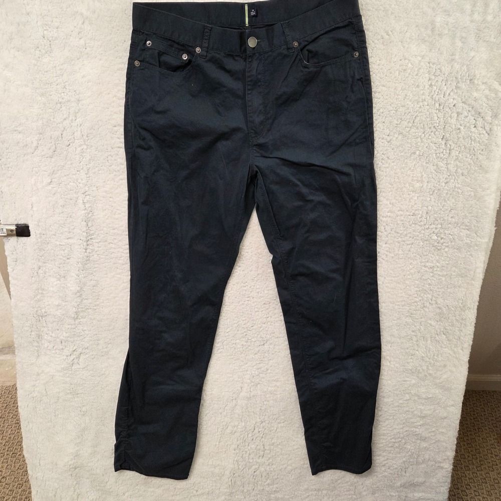 SOCIETY OF‎ THREADS Regular Fit Dark Navy Casual Chinos Pants Mens Size 34